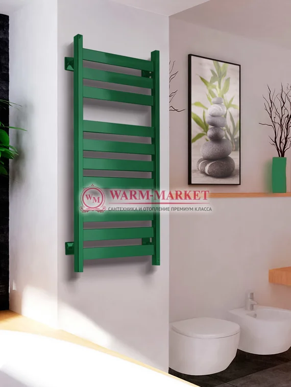 Quadro V 50-водяной полотенцесушитель из квадратного и прямоугольного профиля