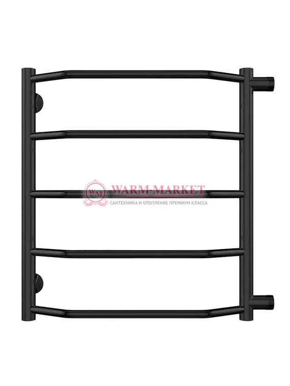 Виктория П5 - электрический полотенцесушитель, черный
