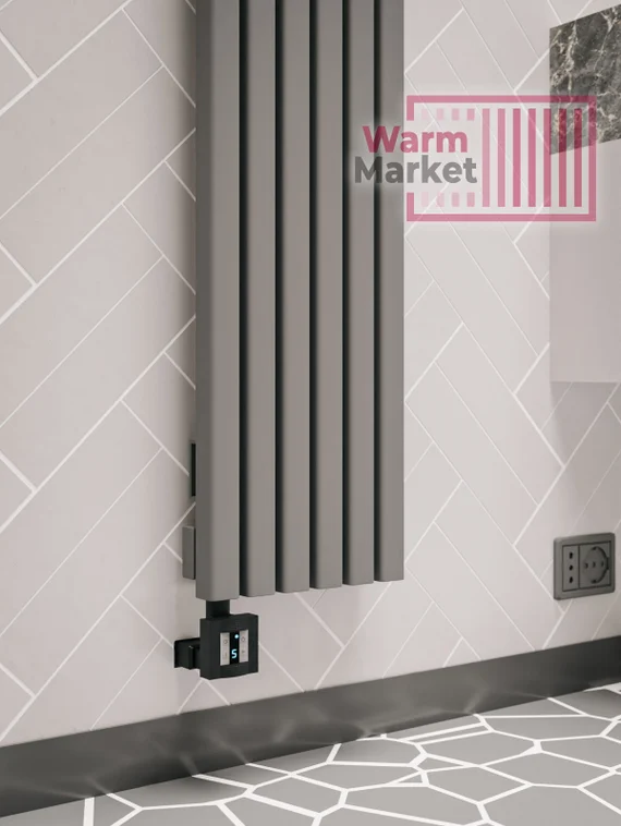 Axxinot Fortalla 40х40 VE - вертикальный электрический радиатор высотой 1000 мм, 10 секций