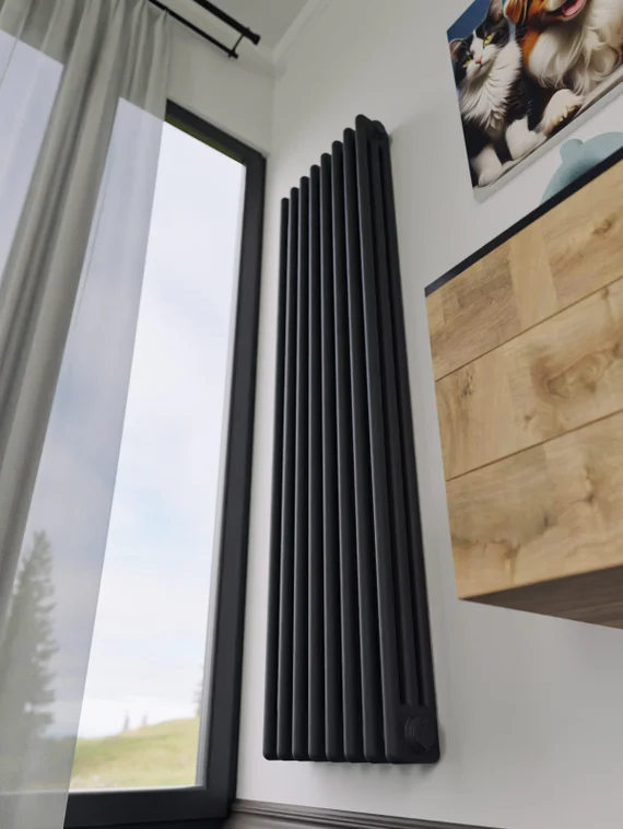 Bronto Pipe 3150 - трехтрубный трубчатый радиатор высотой 1500 мм, боковое подключение