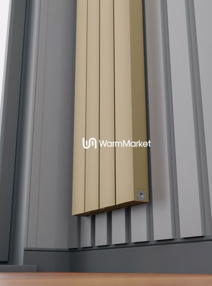 Axxinot Barkas V 1000 - вертикальный алюминиевый радиатор высотой 1030 мм