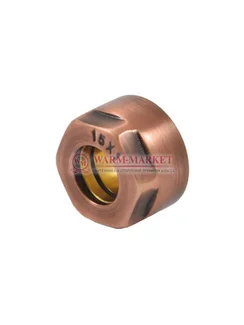 Резьбовое соединение для медных труб GW 3/4 x 15MM Античная латунь