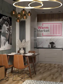 Diametro 42 V - вертикальный трубчатый радиатор высотой 750 мм, 14 секций