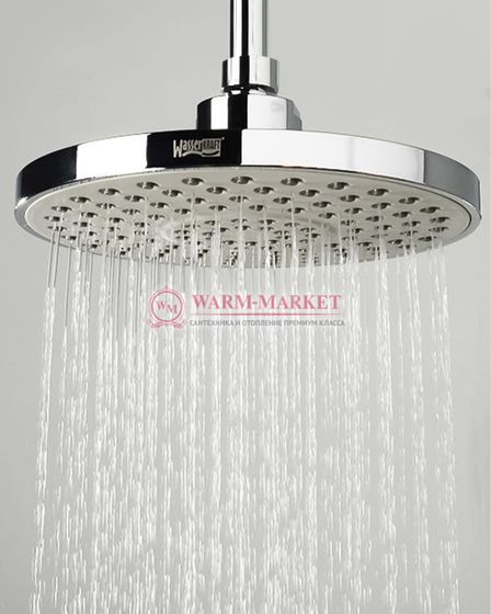 Встраиваемый комплект для душа с верхней душевой насадкой и лейкой черный A14229-Bl