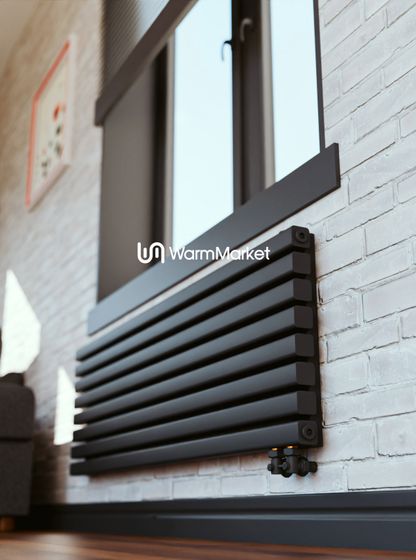 Bareng Tipe Z 800 - горизонтальный трубчатый радиатор шириной 800 мм, нижнее правое подключение