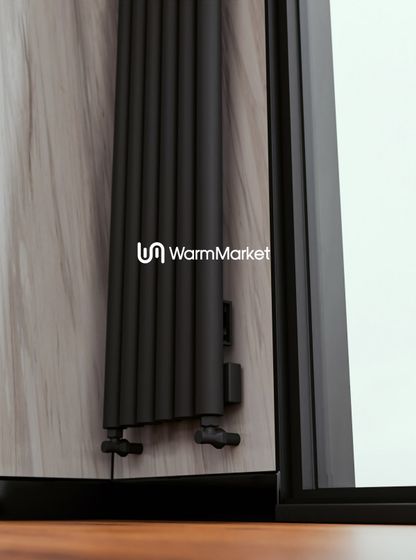 Bareng Monte V 1750 - вертикальный трубчатый радиатор высотой 1750 мм, нижнее разнесенное подключение