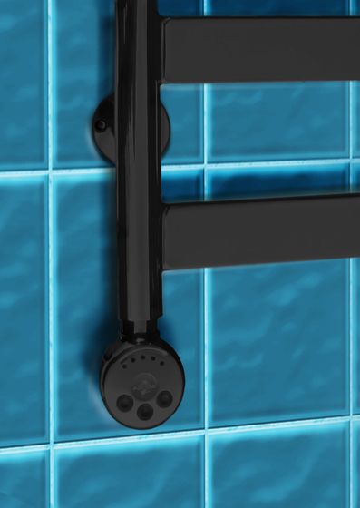 Napoli - электрический дизайн полотенцесушитель с широким профилем прямоугольного сечения