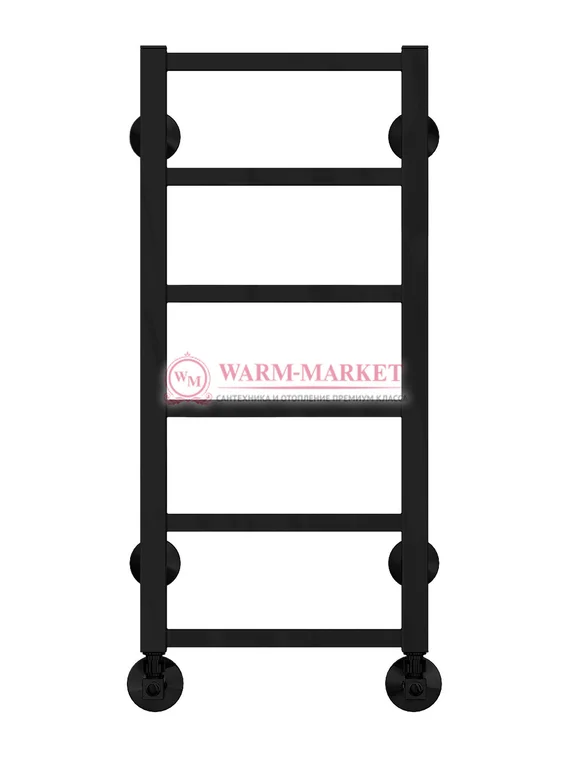 Контур П6-1 - электрический полотенцесушитель, черный