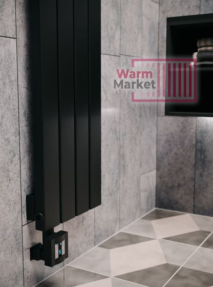 Axxinot Adero 30х60 VE - вертикальный электрический радиатор высотой 1500 мм, 7 секций