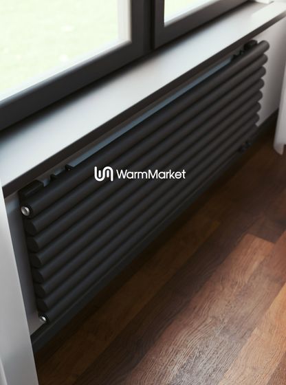 Bareng Monte Z 1750 - горизонтальный трубчатый радиатор шириной 1750 мм, нижнее правое подключение