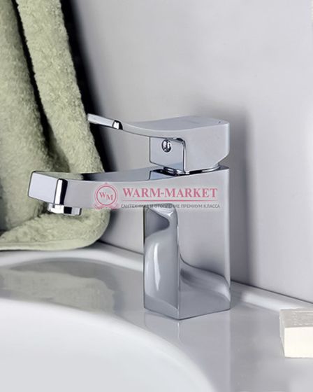 Смеситель для умывальника черный Aller 1063-Bl