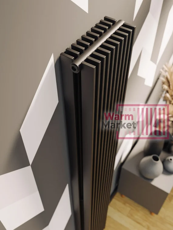 Paralleli v 2 1750 шаг 25 вертикальный трубчатый радиатор из прямоугольного профиля