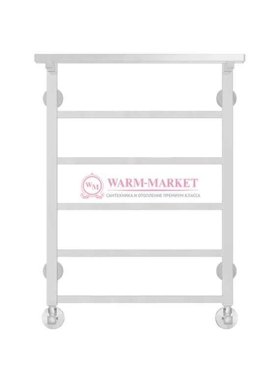 Контур П6-3 - водяной полотенцесушитель с полкой, нижнее подключение