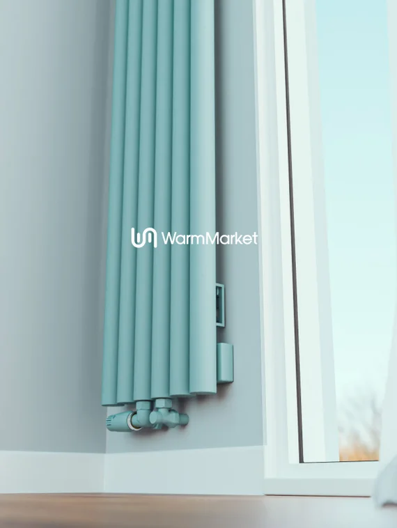 Bareng Monte V 1000 - вертикальный трубчатый радиатор высотой 1000 мм, нижнее центральное подключение