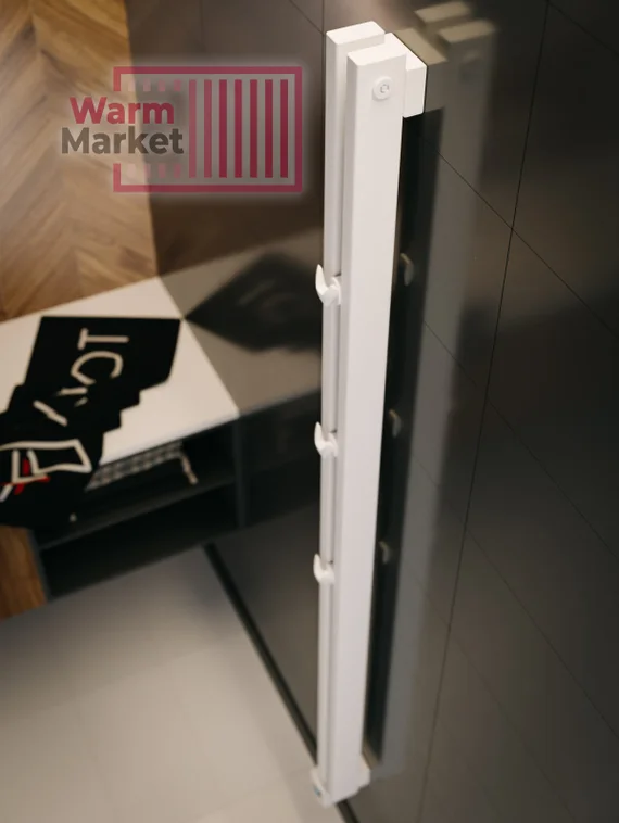 Axxinot Cardea 60х30 VE - вертикальный электрический радиатор высотой 1500 мм, 3 секции