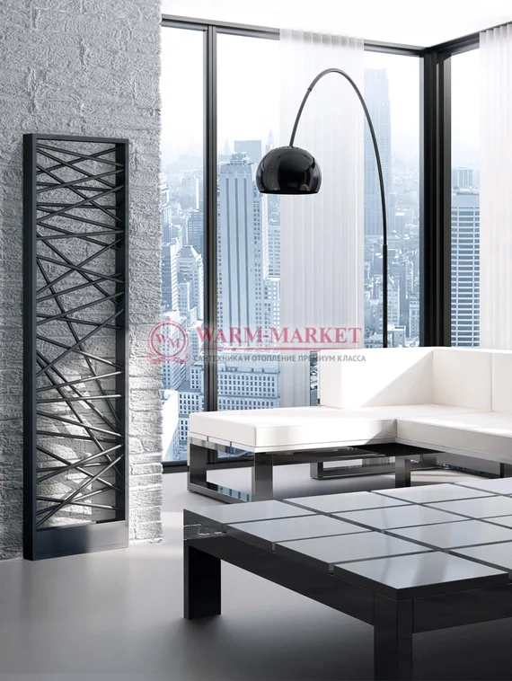 Cosmo - вертикальный дизайнерский полотенцесушитель из нержавеющей стали