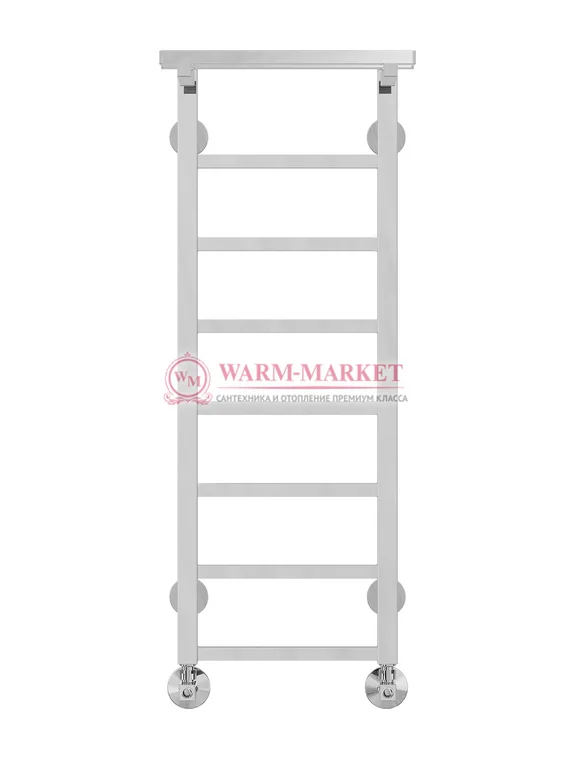 Контур П8-1 - водяной полотенцесушитель с полкой, нижнее подключение