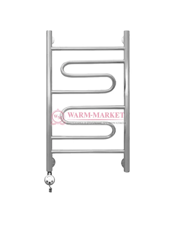Virazh-1 - электрический дизайн-полотенцесушитель из нержавеющей стали