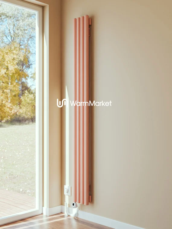 Bareng Monte VE 1250 - вертикальный электрический трубчатый радиатор высотой 1250 мм