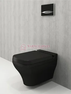 Унитаз подвесной Bocchi Scala Arch черный матовый