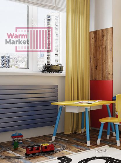 Piatto 30х60 Z - горизонтальный трубчатый радиатор шириной 2000 мм, 7 секций