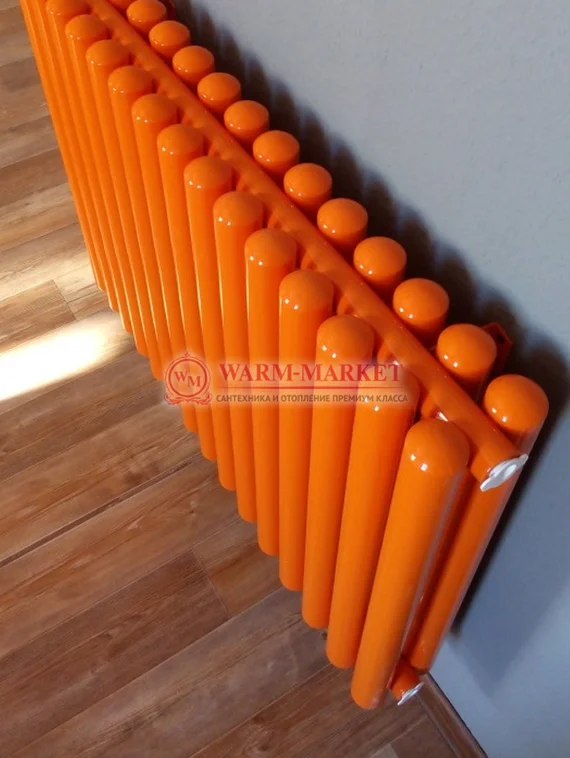 Трубчатый радиатор KZTO Garmonia C40 V2 высотой 557 мм