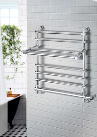 Margaroli Sole 552 - электрический полотенцесушитель с полкой