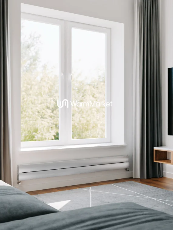 Axxinot Barkas Z 2500 - горизонтальный алюминиевый радиатор шириной 2530 мм