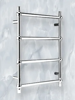 Garsia Muron - полотенцесушитель в стиле ретро хромированный