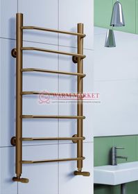 Полотенцесушитель Warmer N Standart 400х700 - 7  равноудаленных перекладин, античная бронза