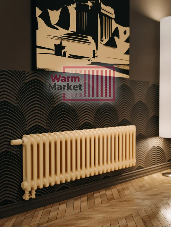 Axxinot Sentir 2030 - стальной трубчатый радиатор, нижнее подключение с термостатикой N69 твв