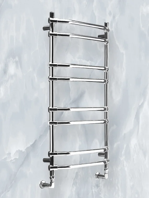 Garsia Tuluza Hrome - полотенцесушитель в стиле ретро хром