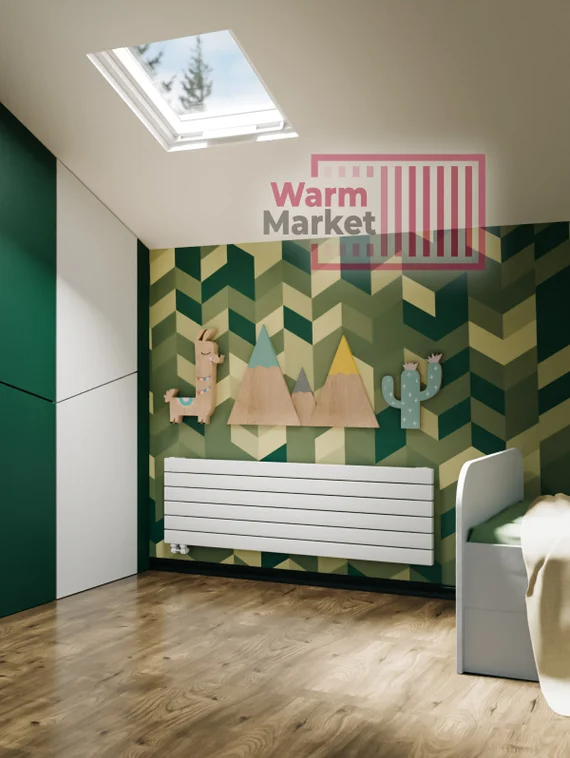 Axxinot Adero 30х60 Z - горизонтальный радиатор шириной 600 мм, 14 секций