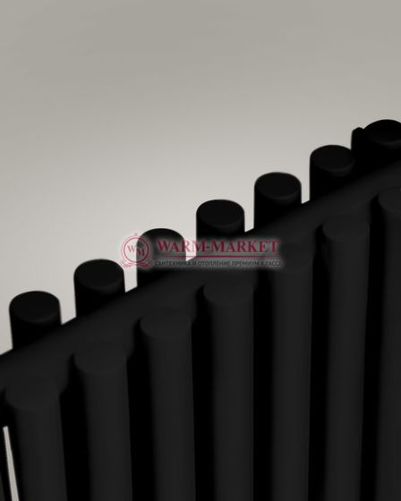 Garmonia A25 V2 - вертикальный трубчатый радиатор высотой 1784 мм черного цвета