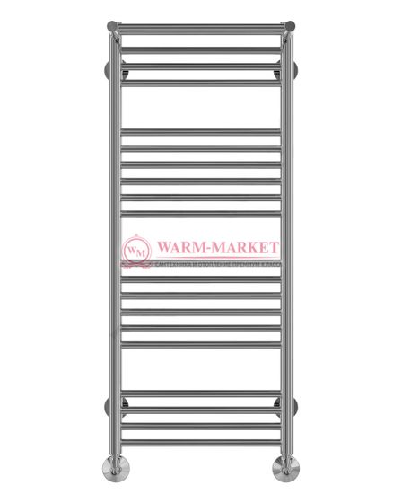 Аврора П20-2 - водяной полотенцесушитель с полкой, нижнее подключение, цвет бронза