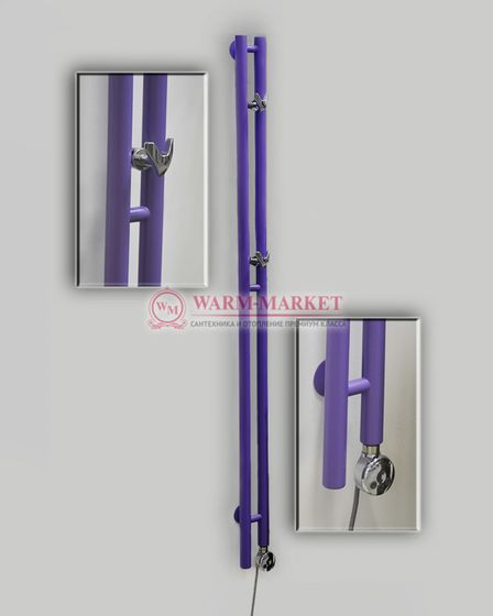 Mini 2 - электрический дизайн полотенцесушитель из нержавеющей стали