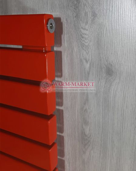 Steel G 60х30 1250 - горизонтальный трубчатый дизайн-радиатор, 8 секций