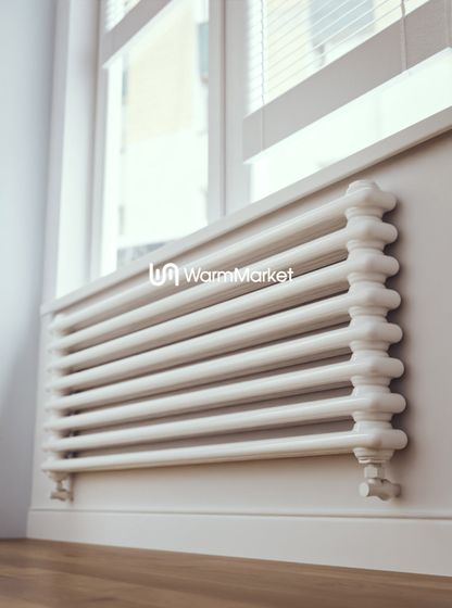 Bareng Softy Z 2120 - двухтрубный трубчатый радиатор шириной 1200 мм, нижнее разнесенное подключение