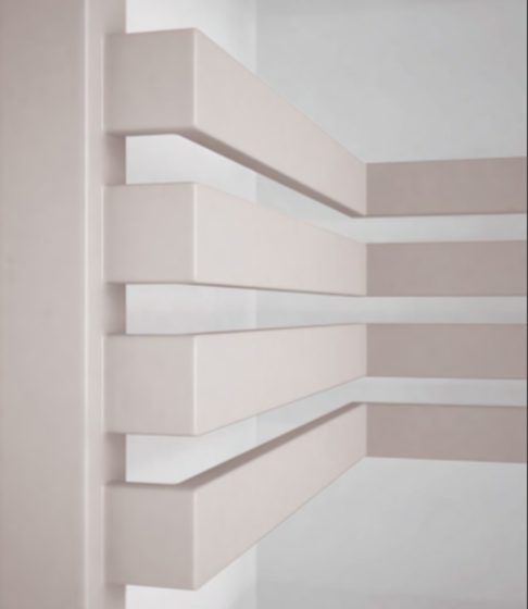 Incorner - угловой полотенцесушитель водяной или электрический.