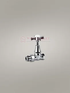 Прямой клапан серии Victoria для подключения чугунного радиатора 1/2"