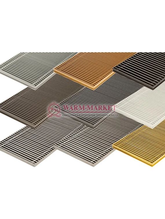 Внутрипольный конвектор Katherm QE с электрическим нагревательным элементом