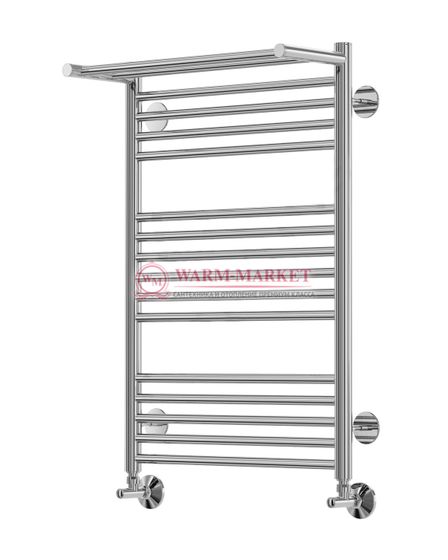 Аврора П16-3 - водяной полотенцесушитель с полкой