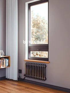 Bareng Softy Electric 2037 - электрический двухтрубный трубчатый радиатор высотой 370мм