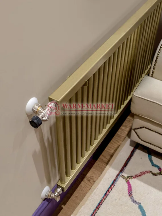 Вертикальный трубчатый радиатор KZTO RS‌-1 высотой 1540 мм