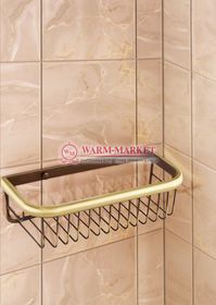 Полочка Zorg SZR U-1 BR в ретро стиле, античная бронза