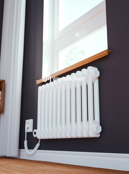 Bareng Softy Electric 2037 - электрический двухтрубный трубчатый радиатор высотой 370мм