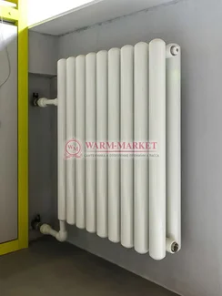 Трубчатый радиатор KZTO Garmonia C40 V2 высотой 557 мм напольного исполнения