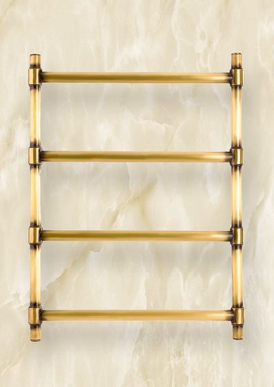 Garsia Orlean - полотенцесушитель в стиле ретро состаренная бронза