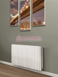 Трубчатый радиатор KZTO Garmonia C25 V2 высотой 347 мм