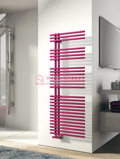 Полотенцесушитель Irsap Funky из нержавеющей стали с горизонтальными секциями круглых трубок